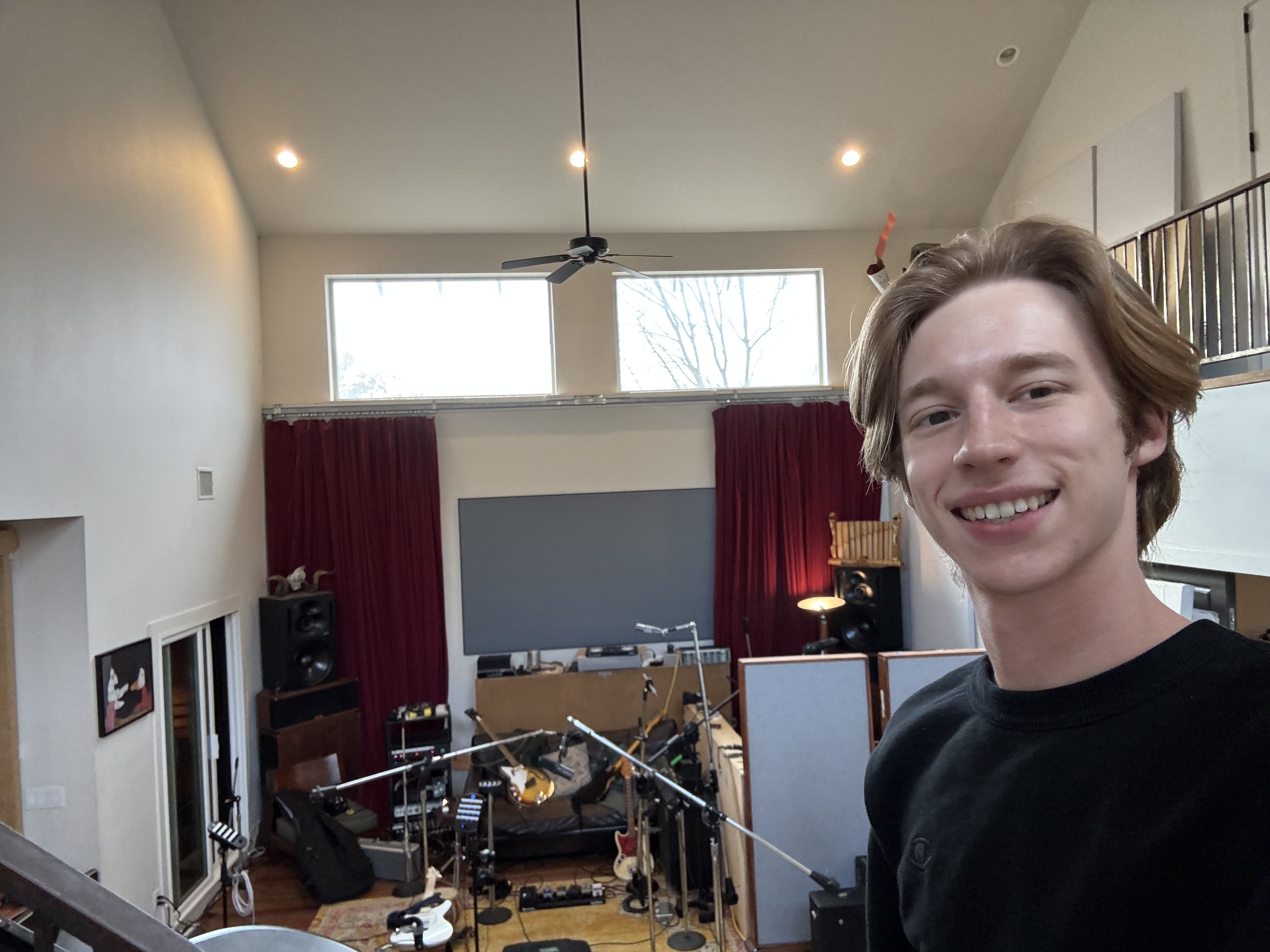 Photo of Andrew at Church House Studios